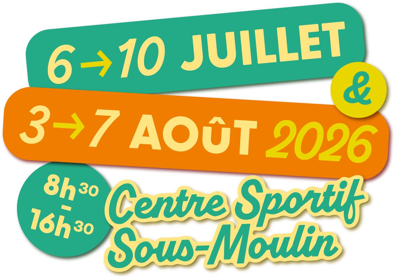 camp multisport 2026 centre sportif sous moulin